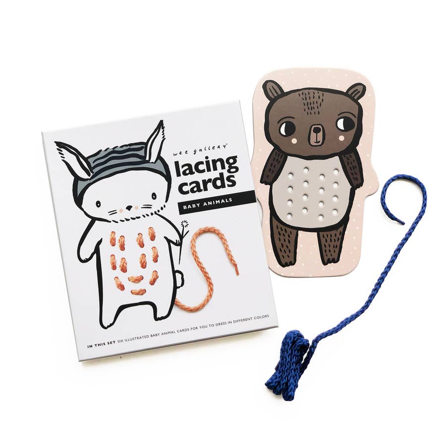 Animal Lacing Cards