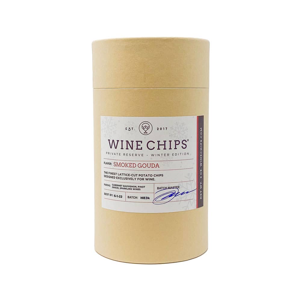 Smoked Gouda Wine Chips