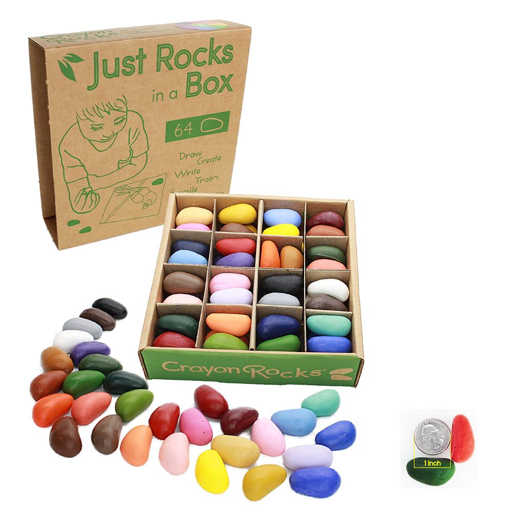 64 Crayon Rocks