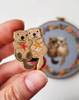 Sea Otters Magnetic Needle Minder