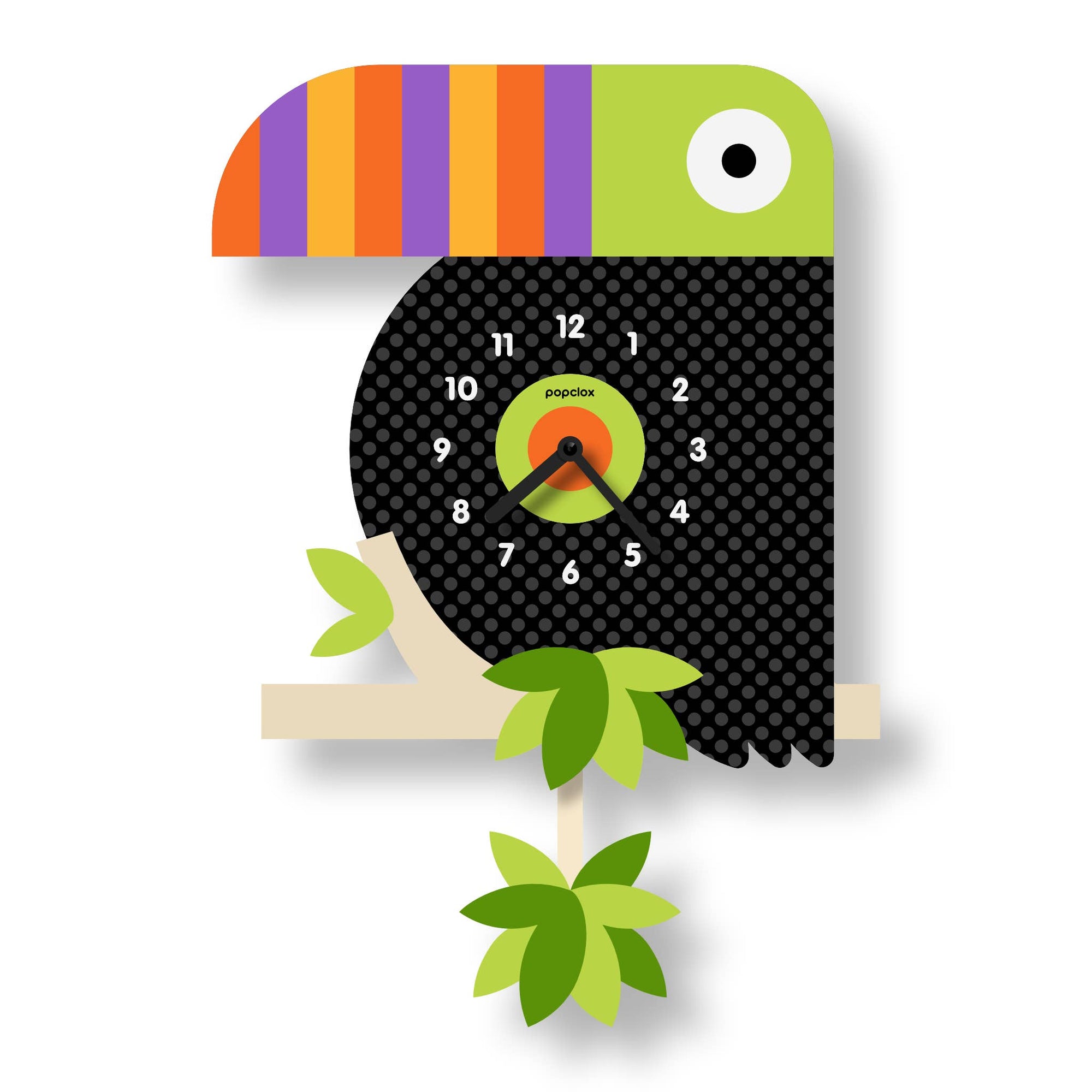 Toucan Pendulum Clock
