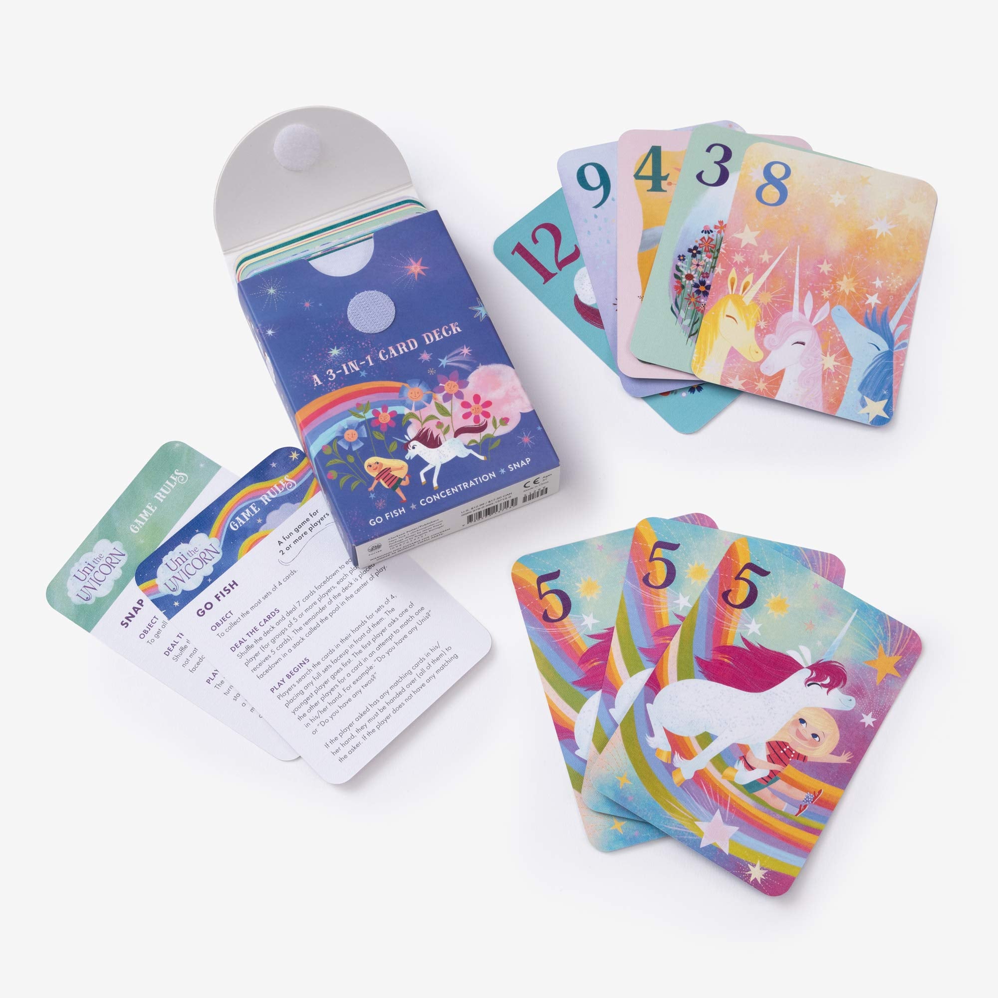Uni the Unicorn 3-in-1 Card Deck