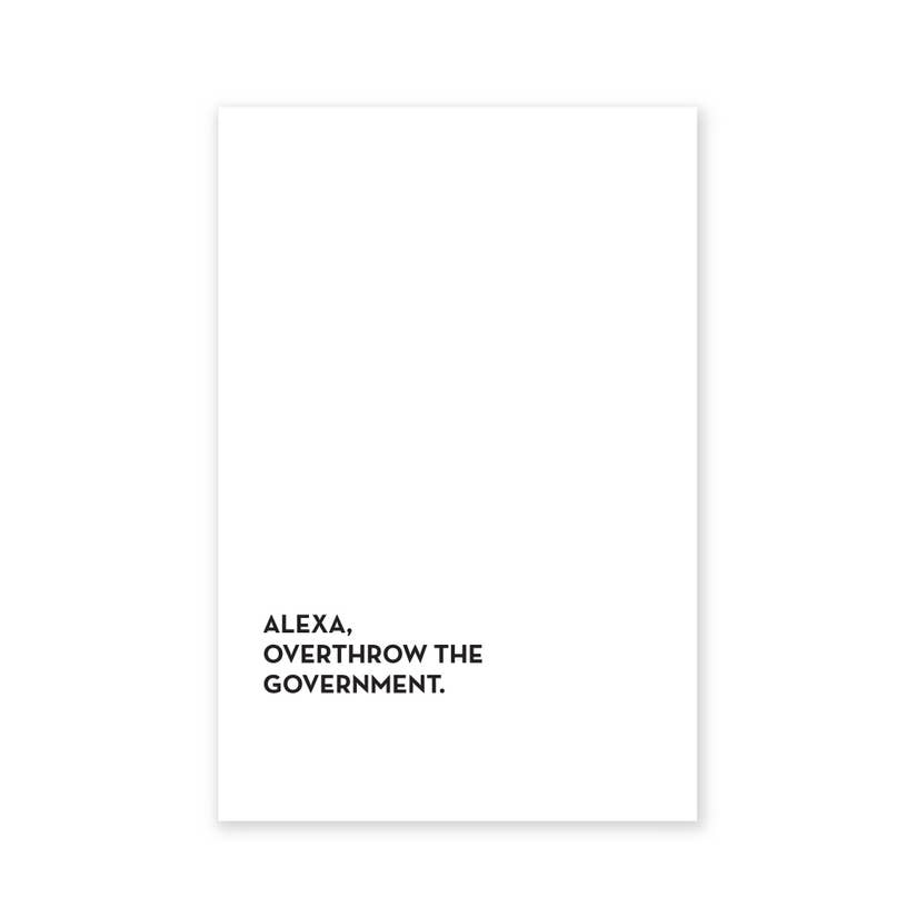 Textual Tea Towel