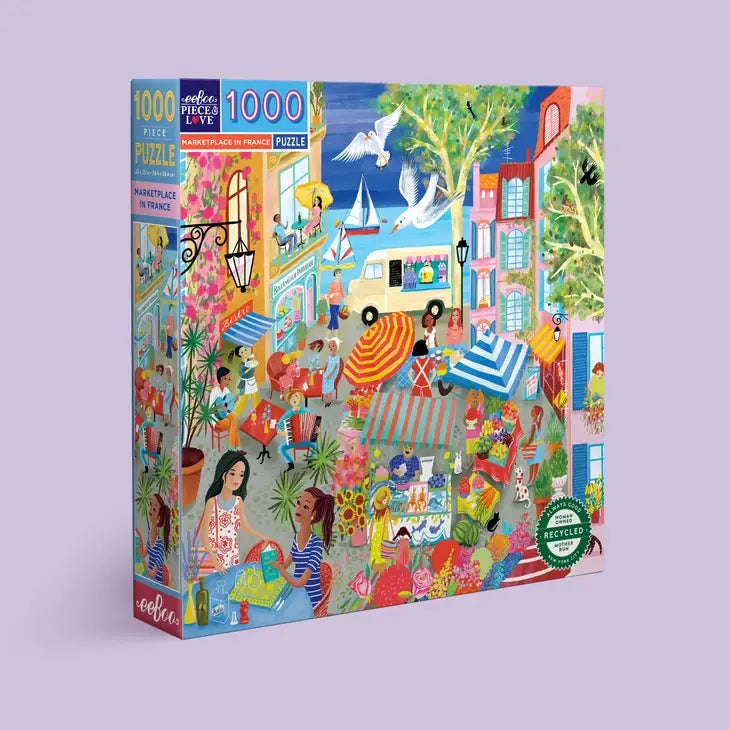 Marketplace in France Puzzle