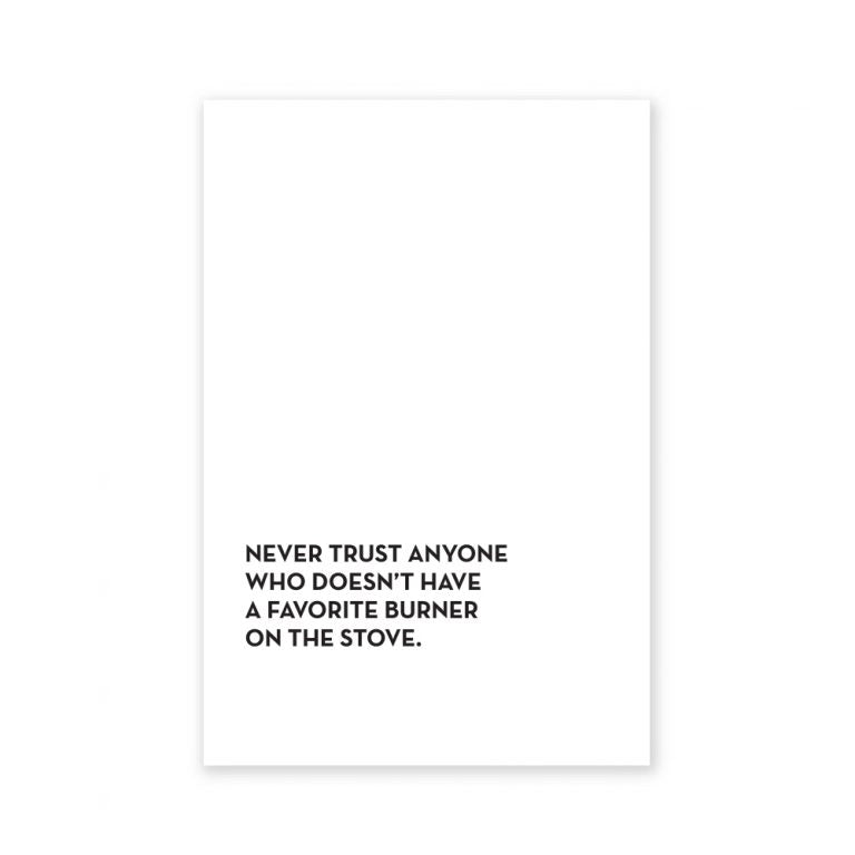 Textual Tea Towel