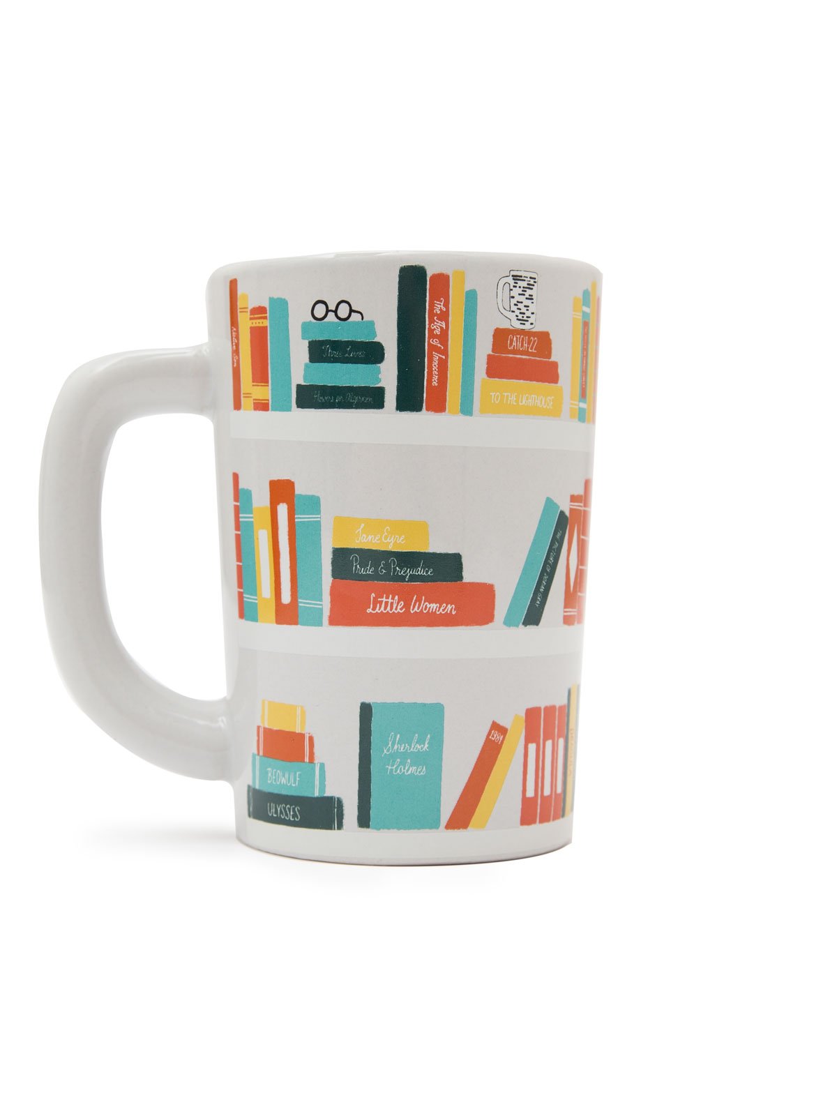 Bookshelf Mug