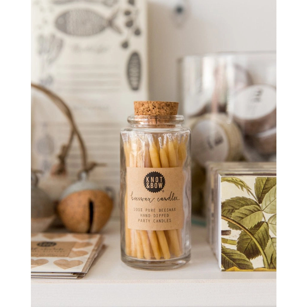 Beeswax Birthday Candles