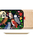 Night Owls Small Serving Tray