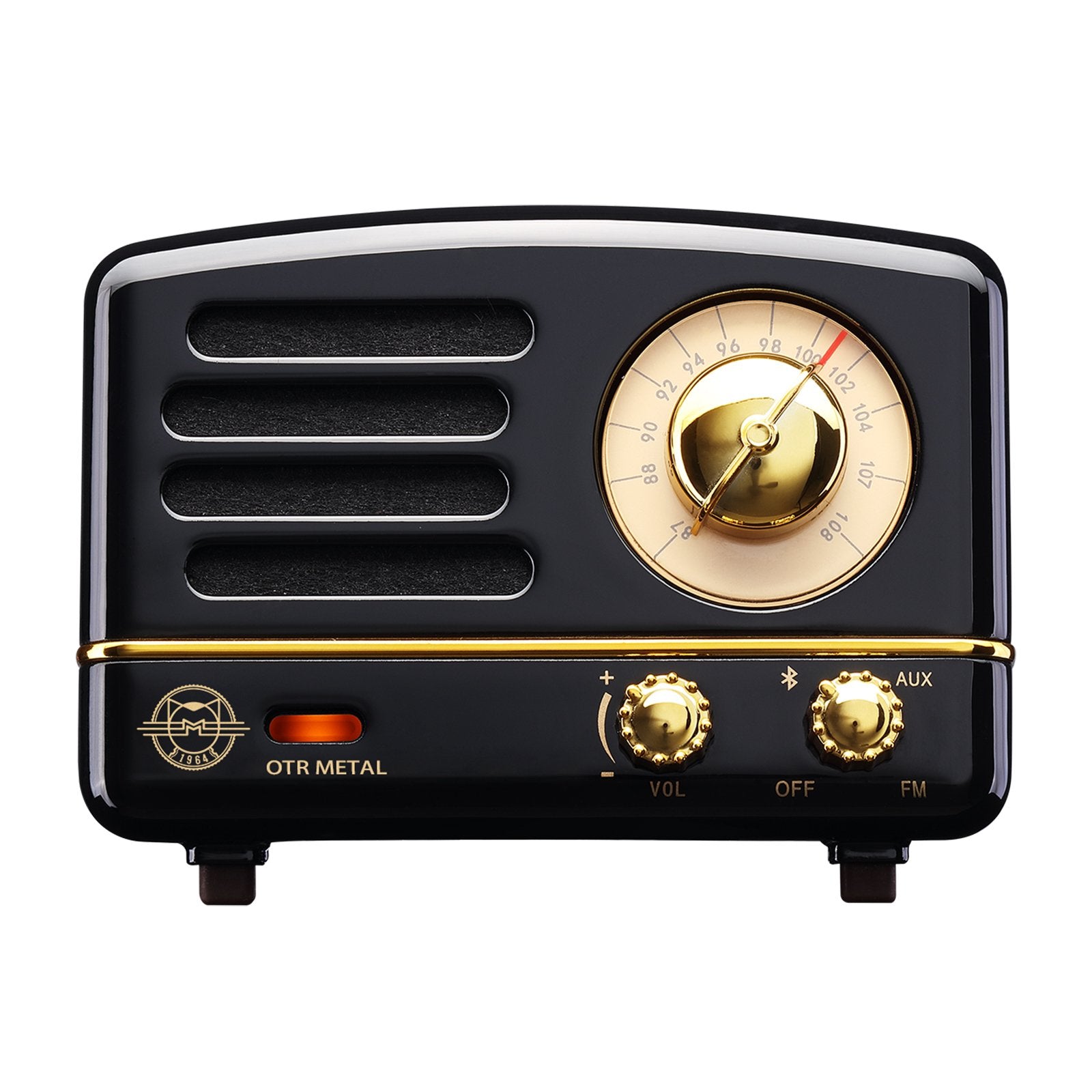 R919-B Mini Haut-Parleur Bluetooth Design Rétro et Radio-FM R919-B Couleur Rouge R919-B Mini Haut-Parleur Bluetooth Design Rétro et Radio-FM R919-B Couleur Rouge
