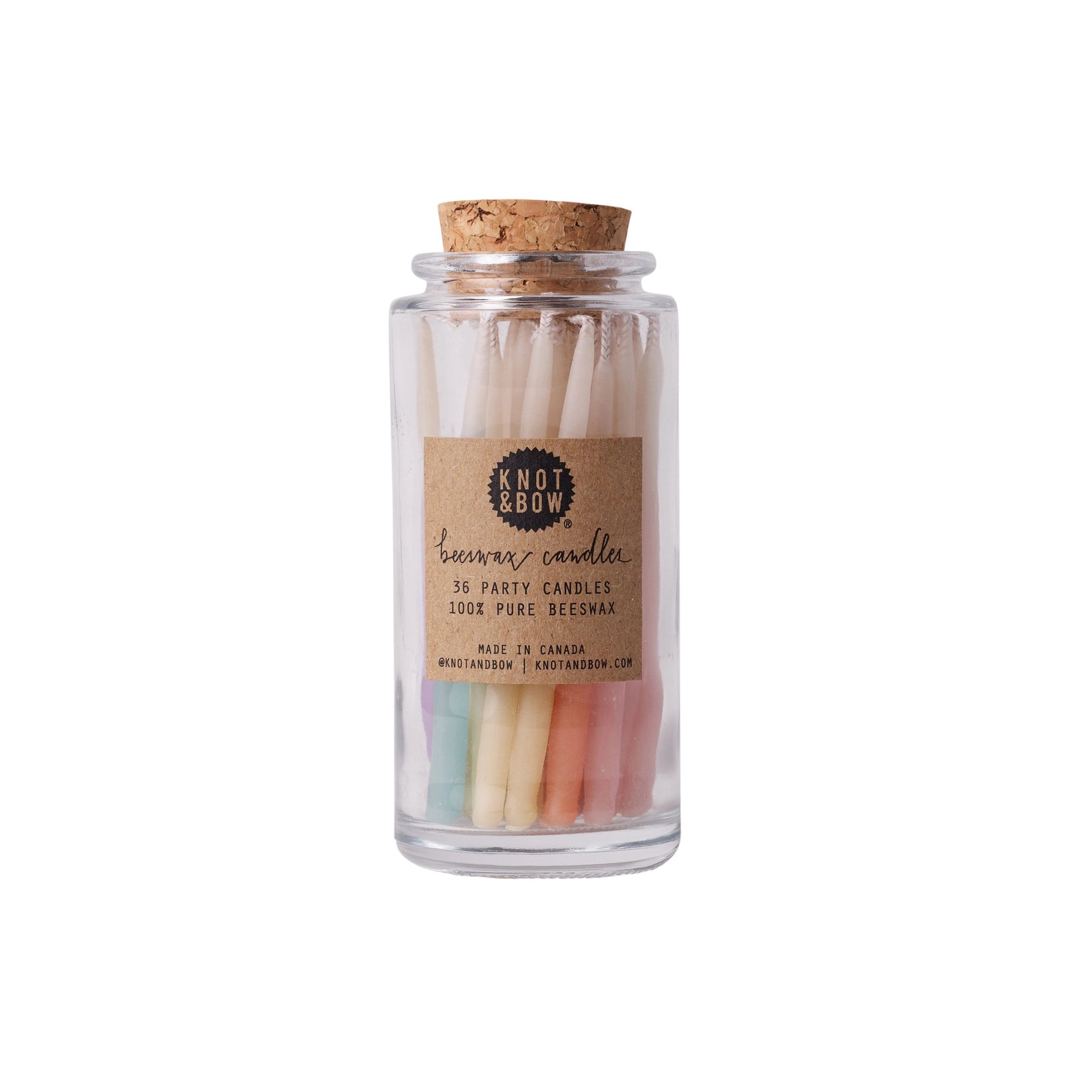 Beeswax Birthday Candles