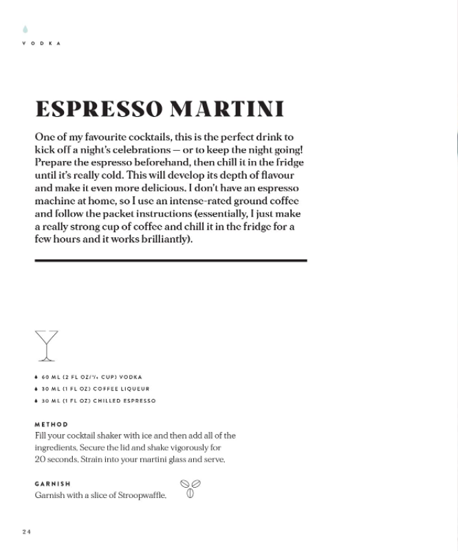 Three Ingredient Cocktails