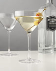 Angled Martini Glasses