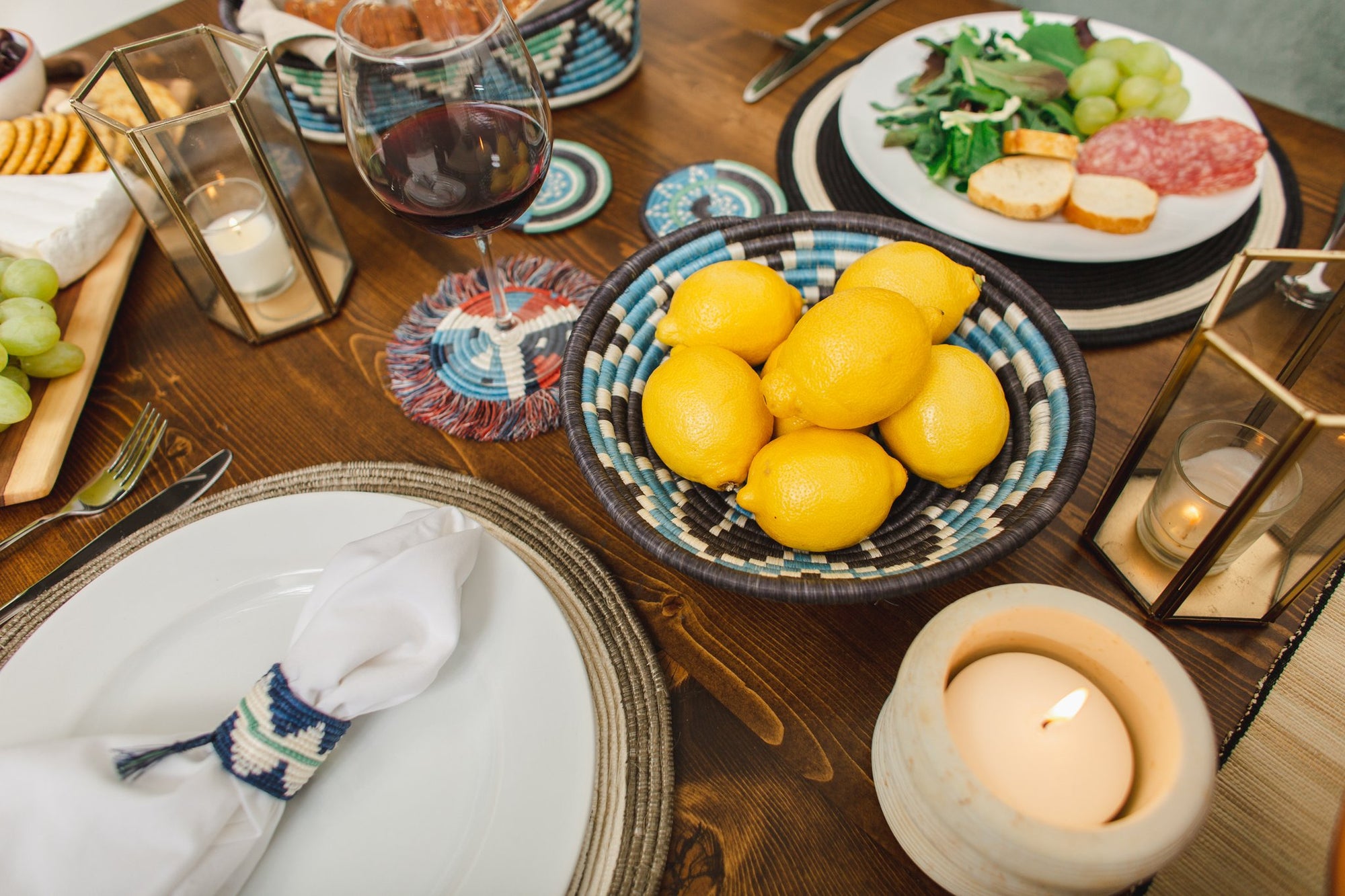 Arctic Blue 10" Hope Basket