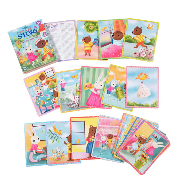 Create a Story Cards: A Very Busy Day