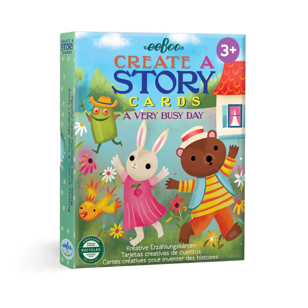Create a Story Cards: A Very Busy Day