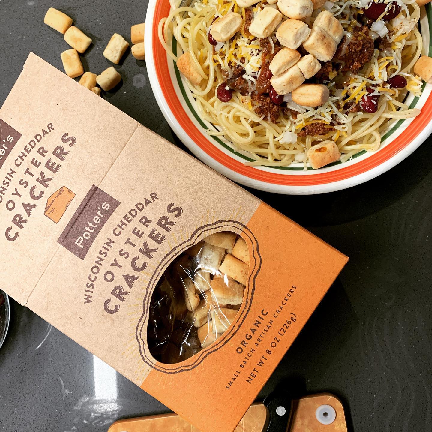 Wisconsin Cheddar Oyster Crackers