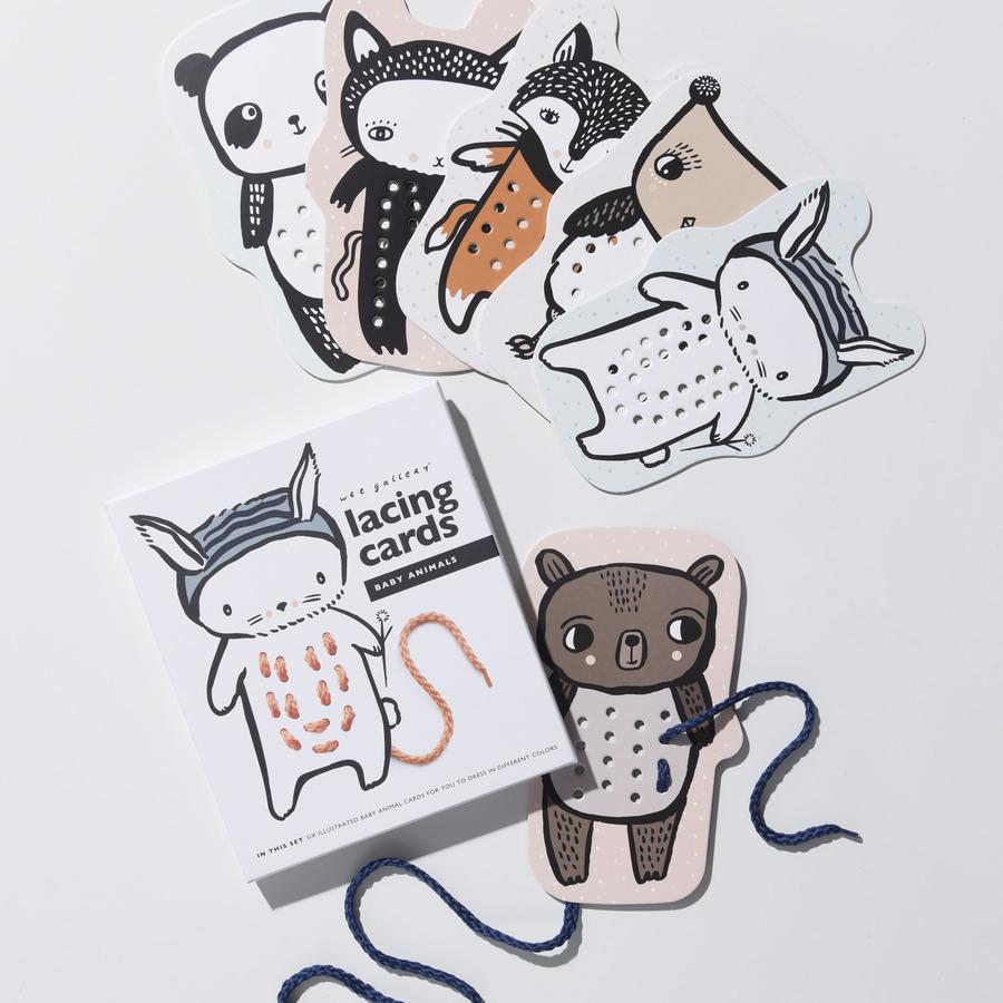 Animal Lacing Cards