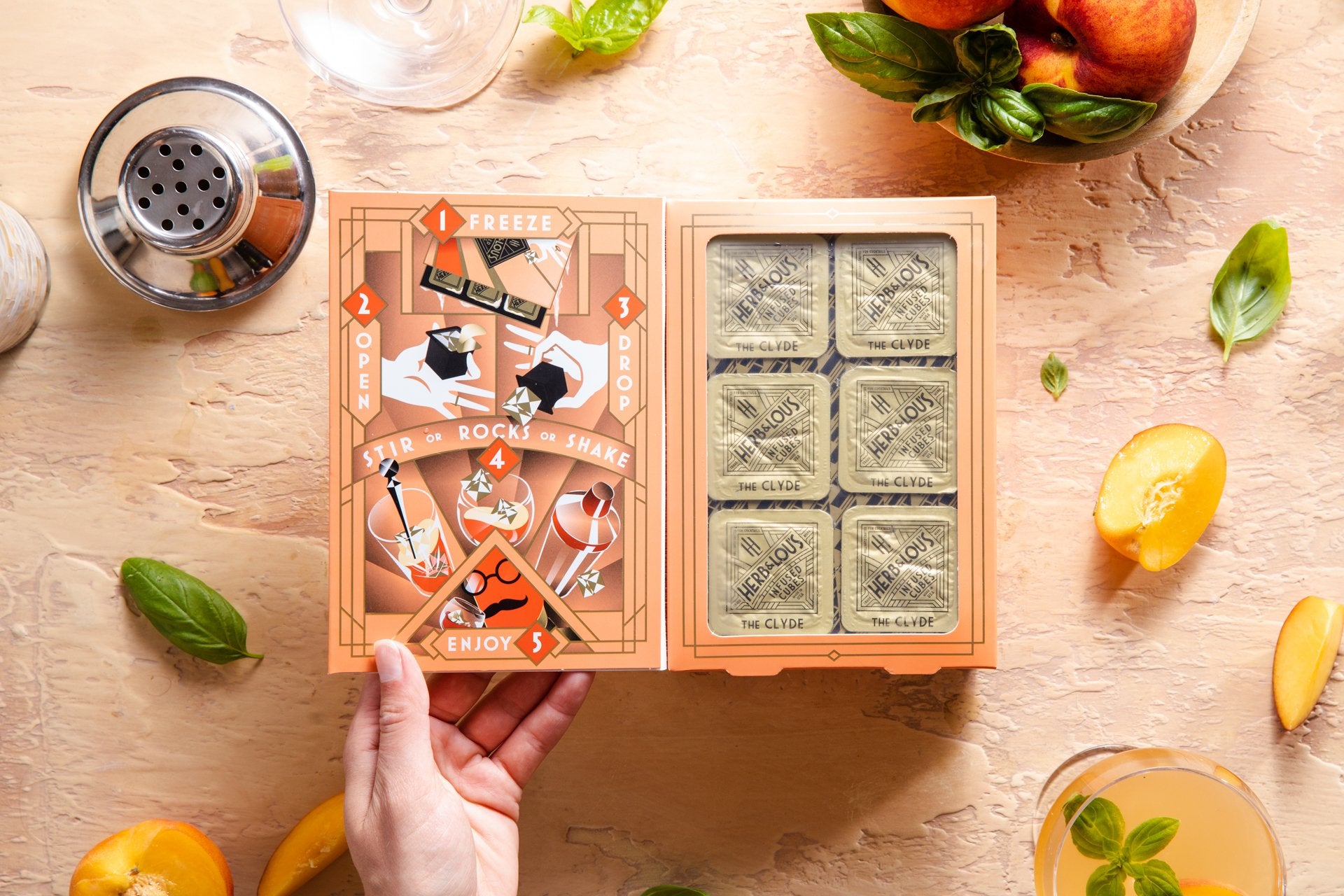 Herb + Lou's Cocktail Cubes: The Clyde