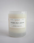 Coconut Milk + Vetiver Candle