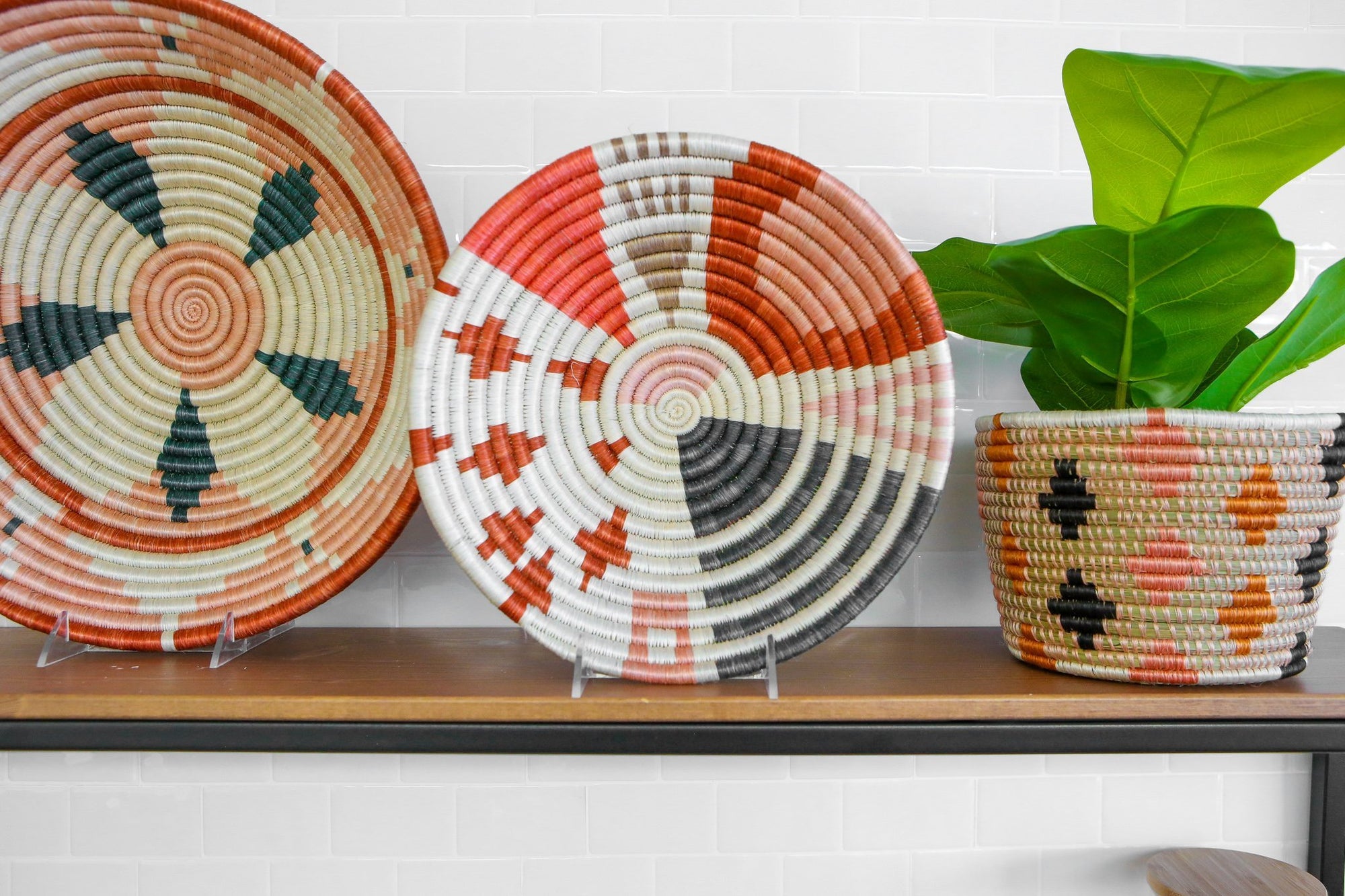 10" Coral Cheza Basket