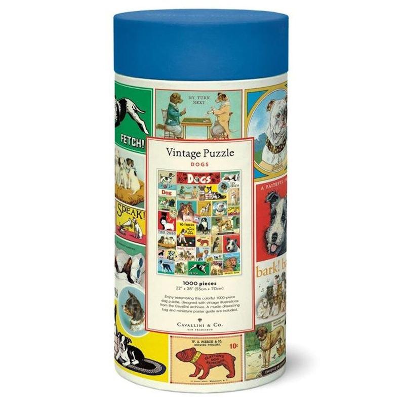 Vintage Dogs Puzzle