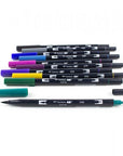 Dual Brush Pen Set - Bohemian