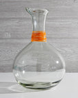 Orange Swirl Carafe