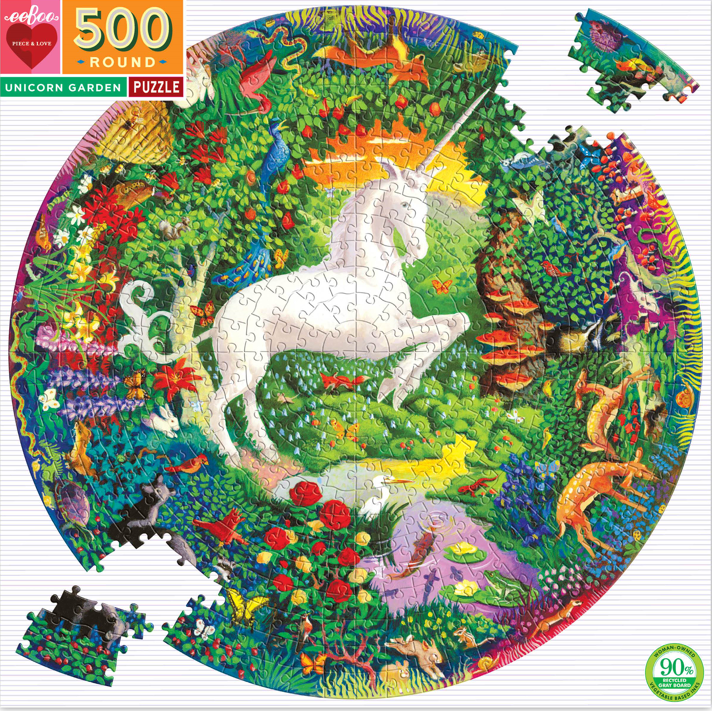 Unicorn Garden Puzzle