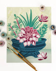 Succulents Paint-By-Number