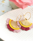 Fan Petal Earrings