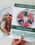 Floral Flourish Embroidery Kit