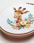 Giraffe Embroidery Kit