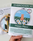 Happy Place Embroidery Kit