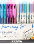 Zebra Journaling Pen Set