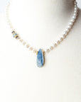 Seaside Kyanite Pendant