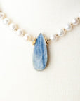Seaside Kyanite Pendant
