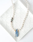 Seaside Kyanite Pendant