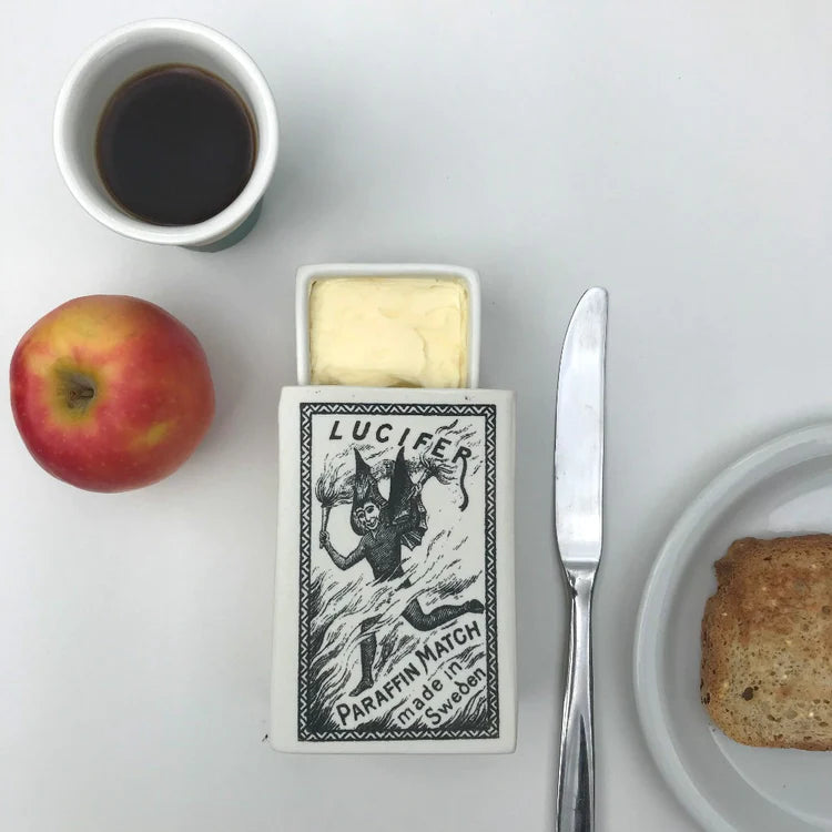 Vintage Ceramic Matchbox