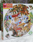 Mushrooms & Butterflies Puzzle