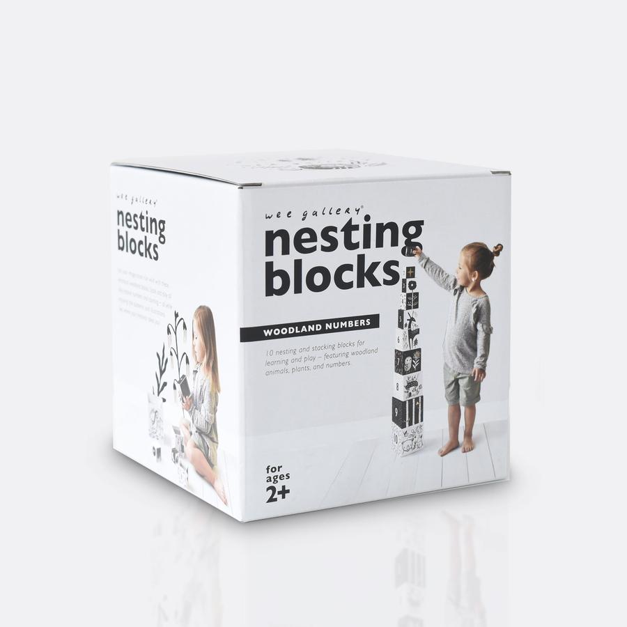 Woodland Animal Nesting Blocks