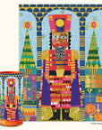 Festive Nutcracker Gold Foil 1000 Piece Puzzle