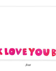 Okloveyoubye Little Notes