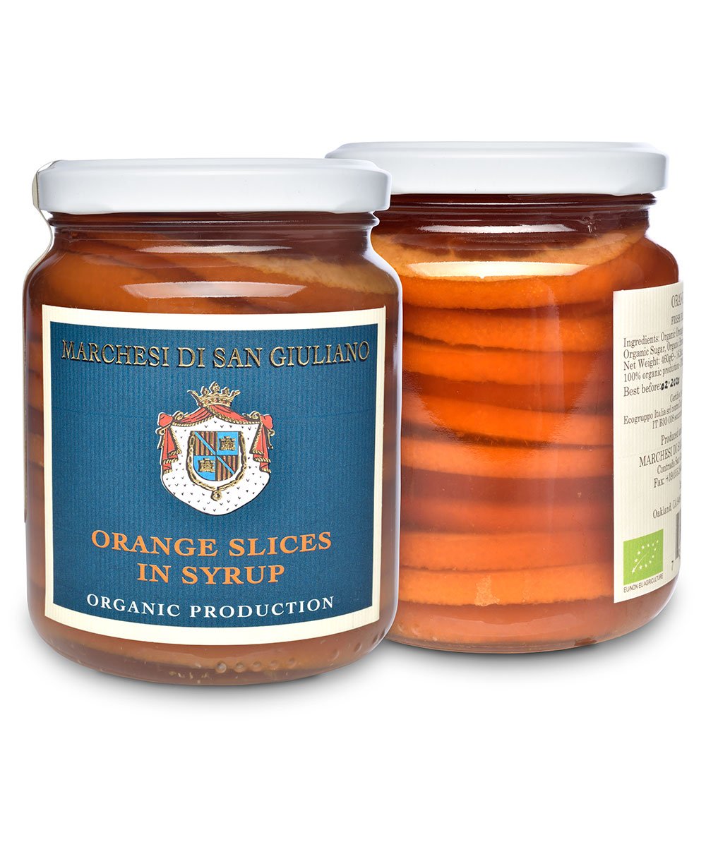 San Giuliano Orange Slices in Syrup