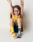 Lion & Zebra Socks