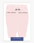 Pants Notepad