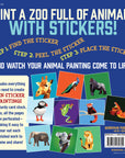 Paint by Sticker: Zoo Animals
