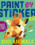 Paint by Sticker: Zoo Animals