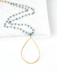 Seaside Hoop Necklace