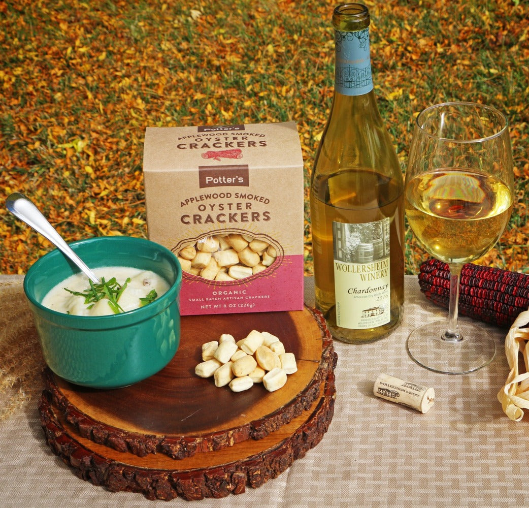 Applewood Smoked Oyster Crackers