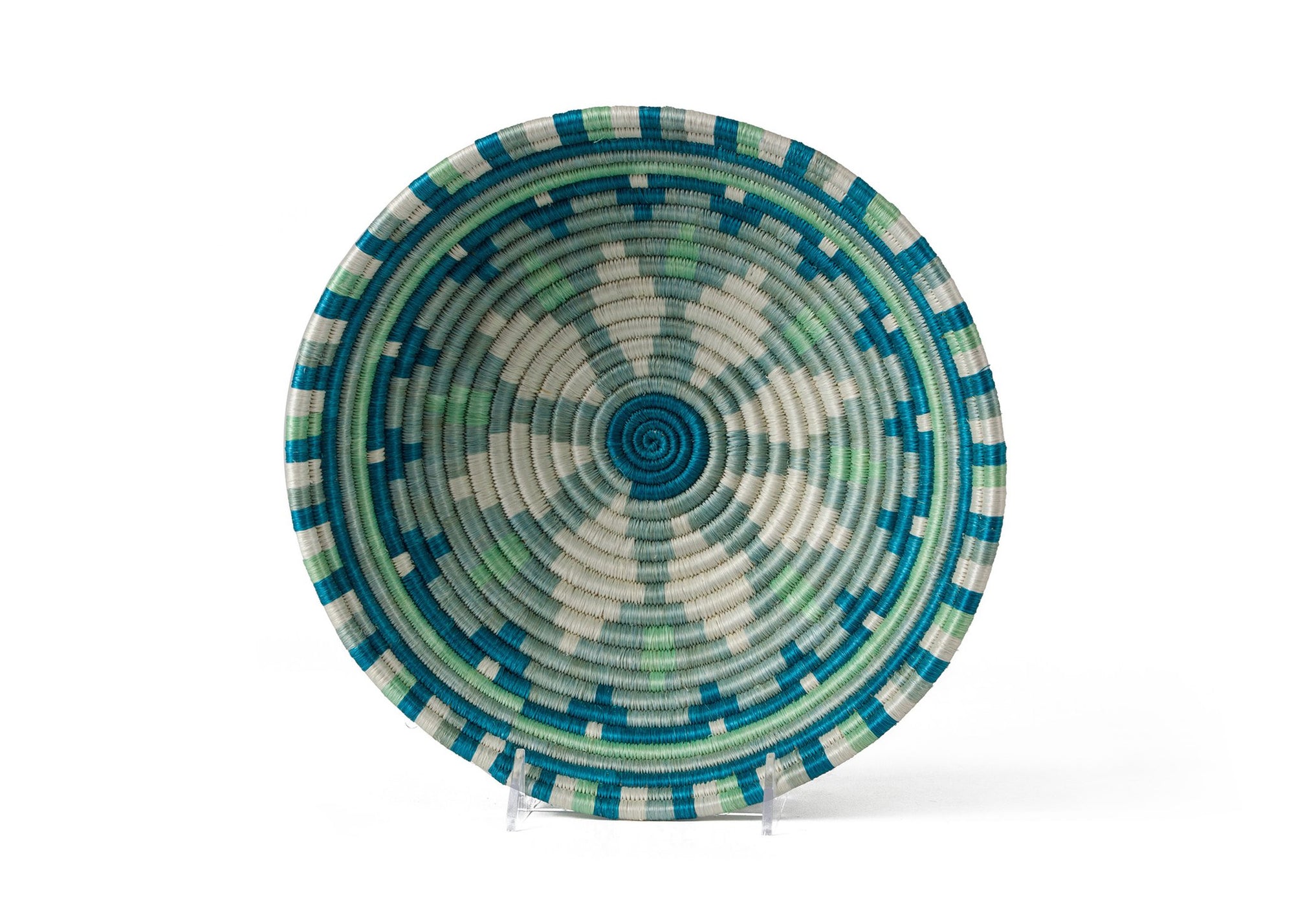 Teal Burst 10" Basket